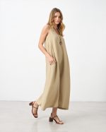 MAXI DRESS LINEN - Image 3