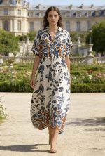 MIDI SHIRT DRESS PRINTED - Image 5