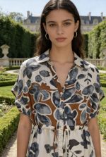 MIDI SHIRT DRESS PRINTED - Image 6