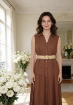 SHIRT DRESS SLEEVELESS - Image 5