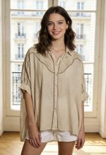 SHIRT OVERSIZED EMBROIDERY - Image 2