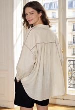 SHIRT EMBROIDER BIG POCKET - Image 4