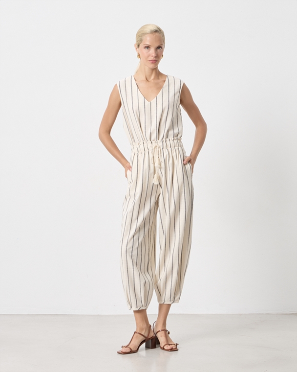 21082.jpg TROUSER COTTON STRIPES - Image 1