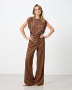 TROUSER LINEN WIDE LEG - Image 6