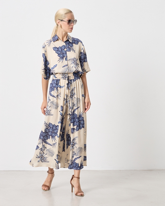21152.jpg TROUSER CROPPED PRINTED - Image 1