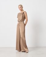 BLOUSE SATIN METAL CLIP - Image 2