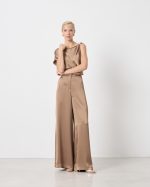 BLOUSE SATIN METAL CLIP - Image 6