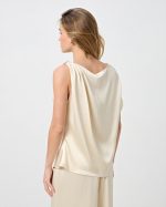 BLOUSE SATIN METAL CLIP - Image 9