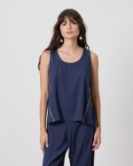 BLOUSE SIDE CONTRAST - Image 13