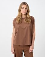 BLOUSE LYCRA ROUND NECK