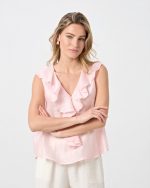 BLOUSE RUFFLE FRONT - Image 2