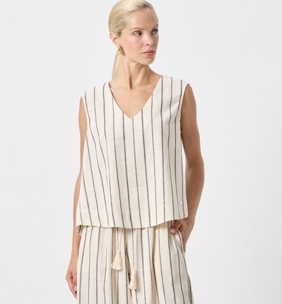 BLOUSE COTTON STRIPES