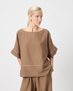 BLOUSE CONTRAST