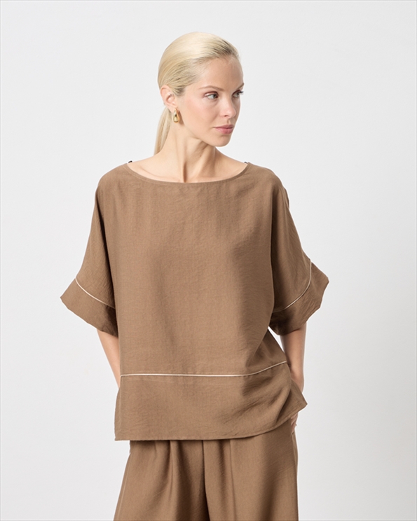 41209.jpg BLOUSE CONTRAST - Image 1