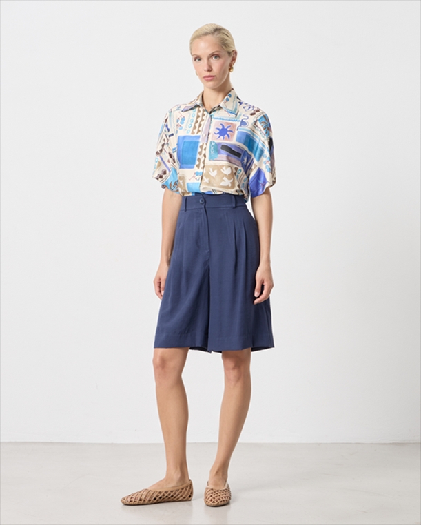 61012A.jpg BERMUDA PLEATED - Image 1