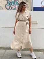 SHIRT DRESS SHORT SLEEVE - Image 5