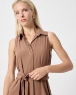 MIDI SHIRT DRESS SLEEVELESS - Image 4