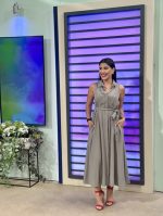 MIDI SHIRT DRESS SLEEVELESS - Image 10