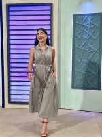 MIDI SHIRT DRESS SLEEVELESS - Image 11