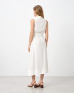 MIDI SHIRT DRESS SLEEVELESS - Image 10