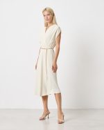 MIDI CREPE DRESS - Image 4