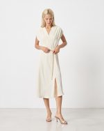 MIDI CREPE DRESS - Image 7