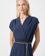 MIDI CREPE DRESS - Image 9