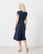 MIDI CREPE DRESS - Image 11