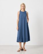 MIDI DRESS SLEEVELESS - Image 2