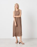 MIDI DRESS SLEEVELESS - Image 10