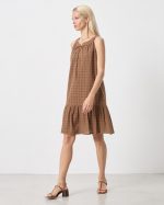 CUTWORK SHORT DRESS - Image 7