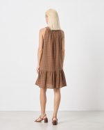 CUTWORK SHORT DRESS - Image 9