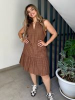 CUTWORK SHORT DRESS - Image 10