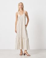 DRESS LONG COTTON STRIPES