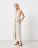 DRESS LONG COTTON STRIPES - Image 4