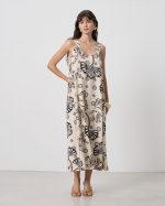 LONG PRINTED DRESS - Image 2