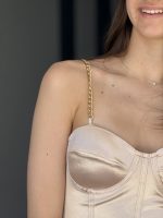 SATIN BUSTIER TOP - Image 4