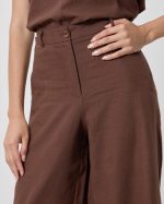TROUSER LINEN CROPPED - Image 5