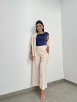 TROUSER LINEN CROPPED - Image 8