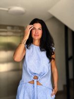 BLOUSE ROUND SLEEVELESS - Image 8