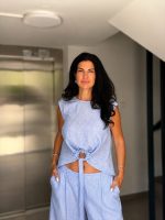 BLOUSE ROUND SLEEVELESS - Image 9
