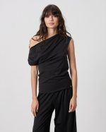 BLOUSE LYCRA DRAPE - Image 2