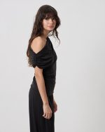 BLOUSE LYCRA DRAPE - Image 4