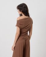 BLOUSE LYCRA DRAPE - Image 10