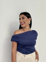 BLOUSE LYCRA DRAPE - Image 24
