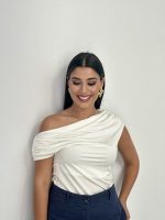 BLOUSE LYCRA DRAPE - Image 27
