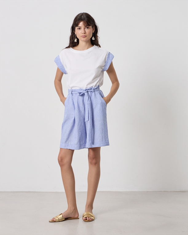 61005.jpg BERMUDA STRIPES PLEATED - Image 1