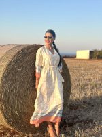 KAFTAN DRESS SATIN