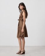 DRESS COTTON CROSS FRONT - Image 11