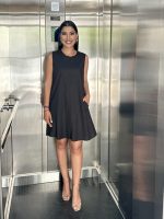 SHORT LINEN DRESS - Image 2